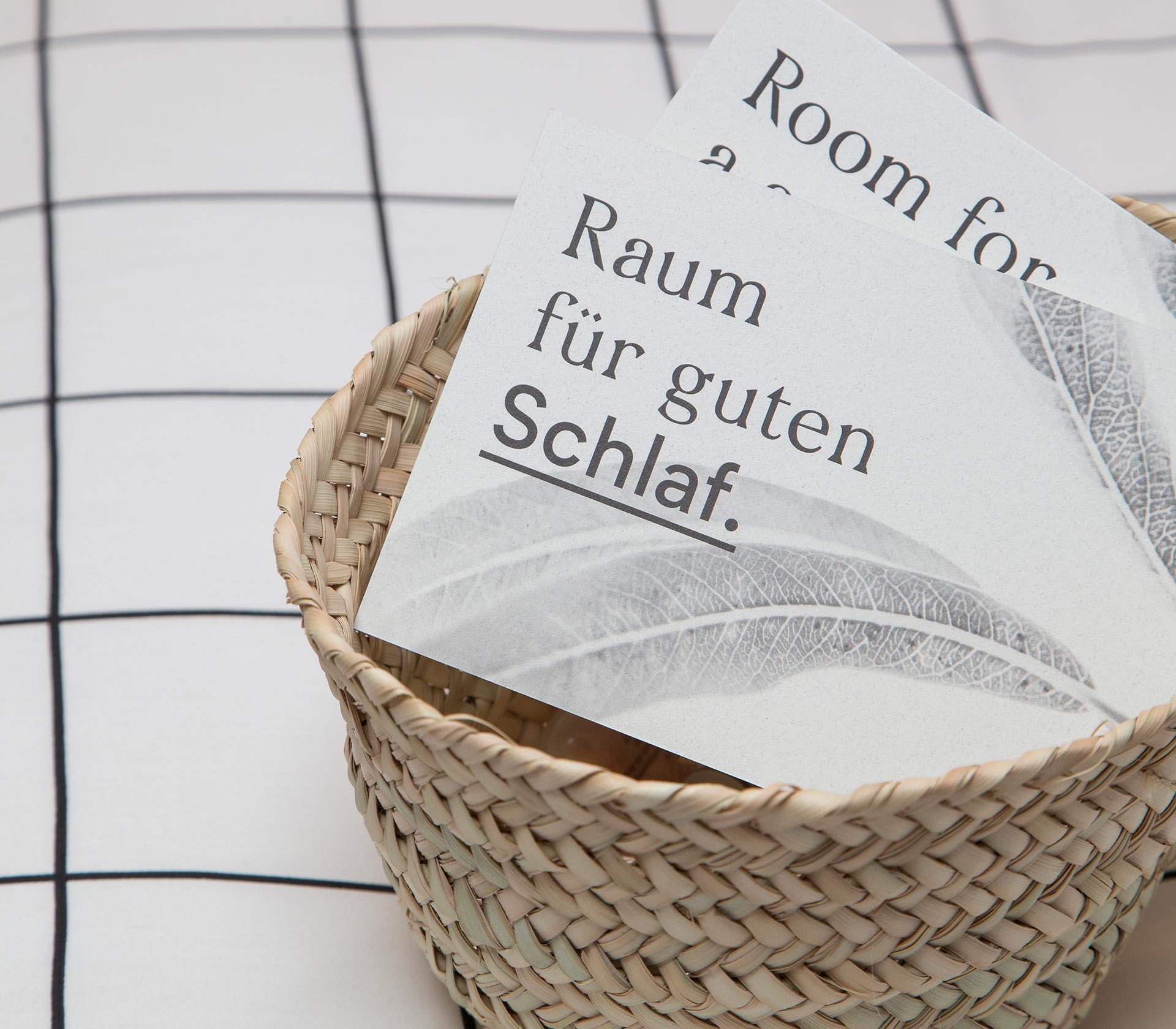 Raum für guten Schlaf