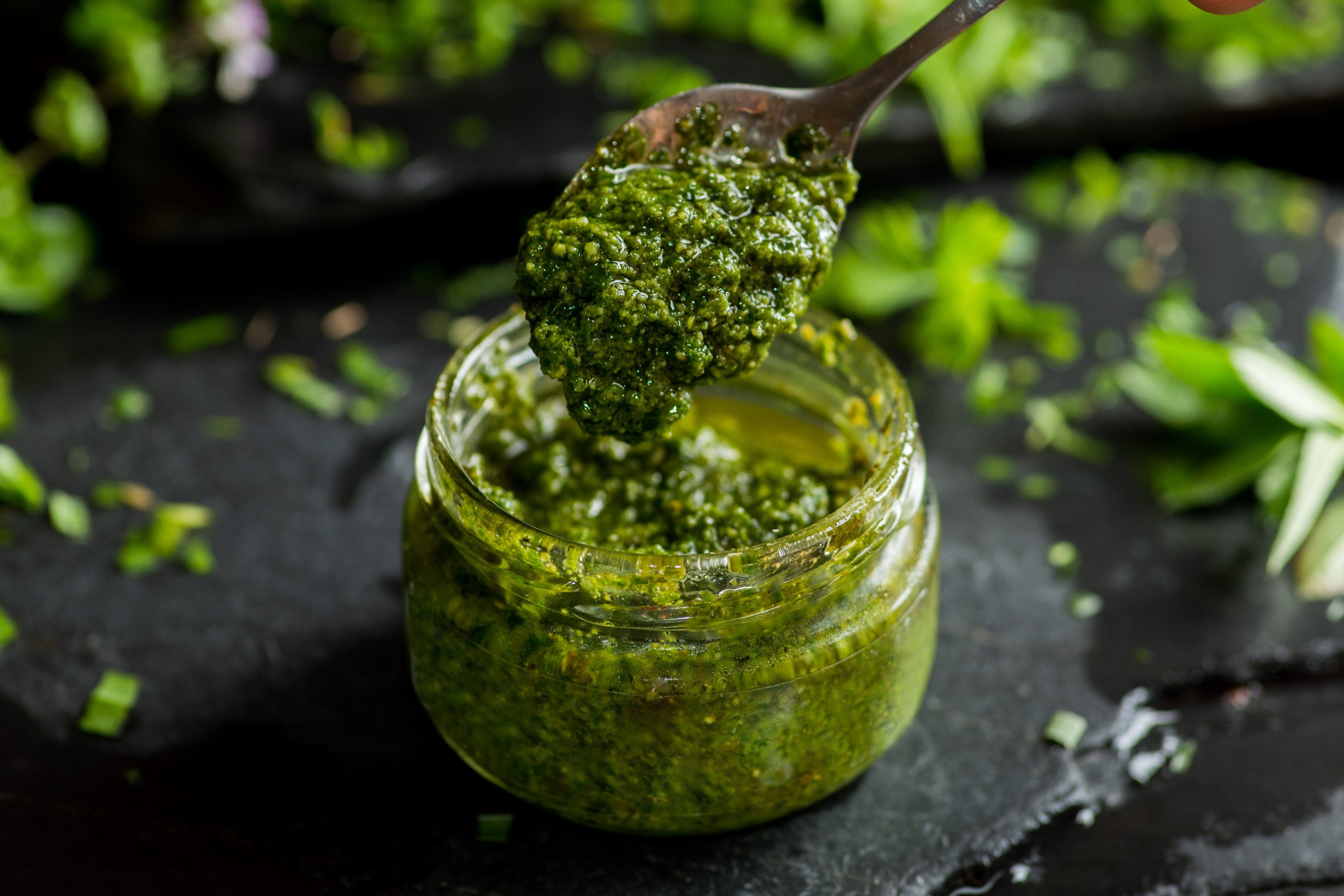 Basil pesto